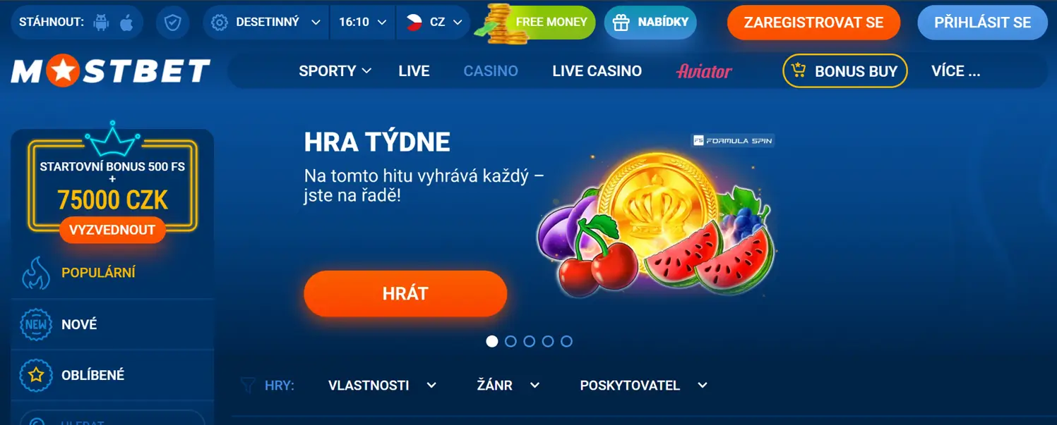 Mostbet site